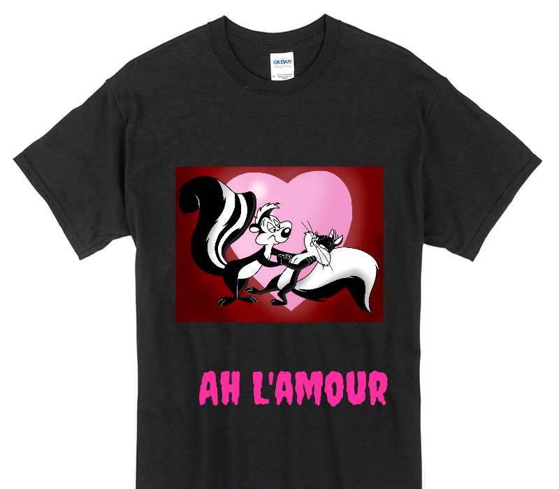 Custom Gildan 100% Cotton Black T-Shirt
