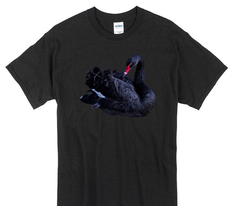 Custom Gildan 100% Cotton Black T-Shirt