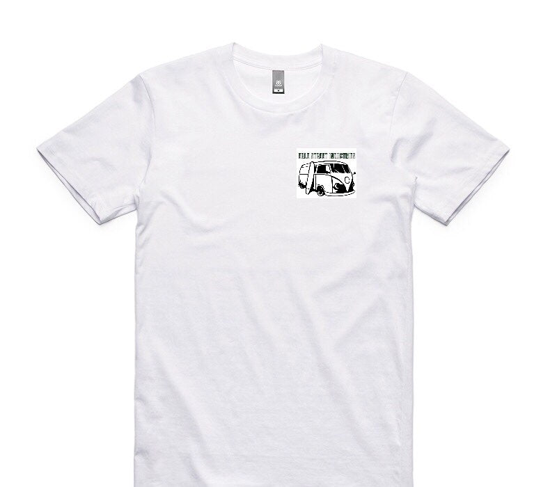 Custom AS Colour 100% Cotton White T-Shirt