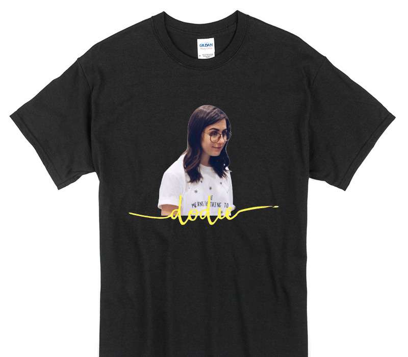 Custom Gildan 100% Cotton Black T-Shirt