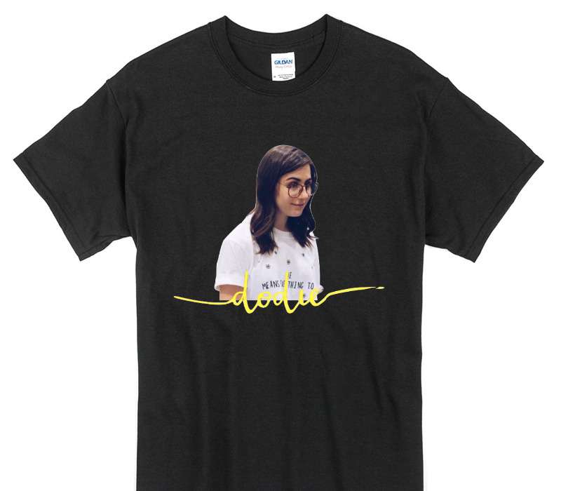 Custom Gildan 100% Cotton Black T-Shirt