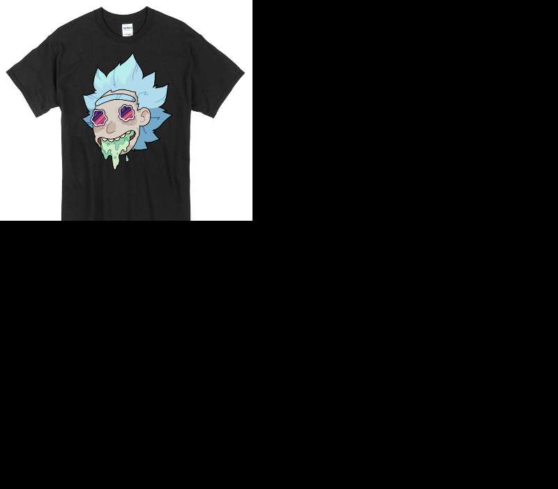 Custom Gildan 100% Cotton Black T-Shirt