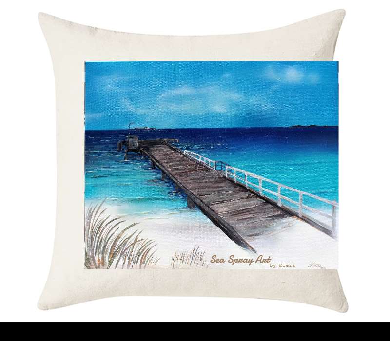 Custom Cushion Cover 50cm x 50 cm Off White