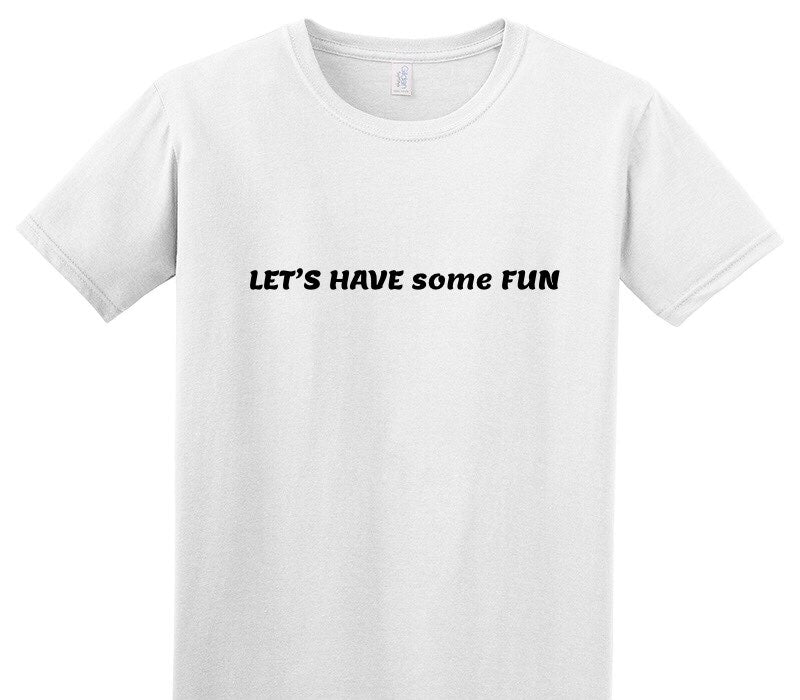 Custom Adult Soft Style 100% Cotton White T-Shirt