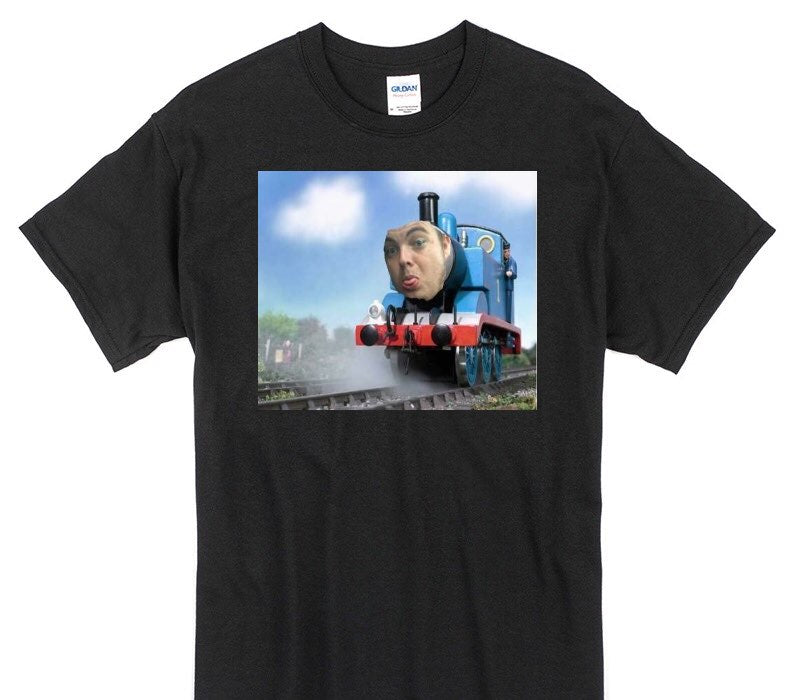 Custom Gildan 100% Cotton Black T-Shirt