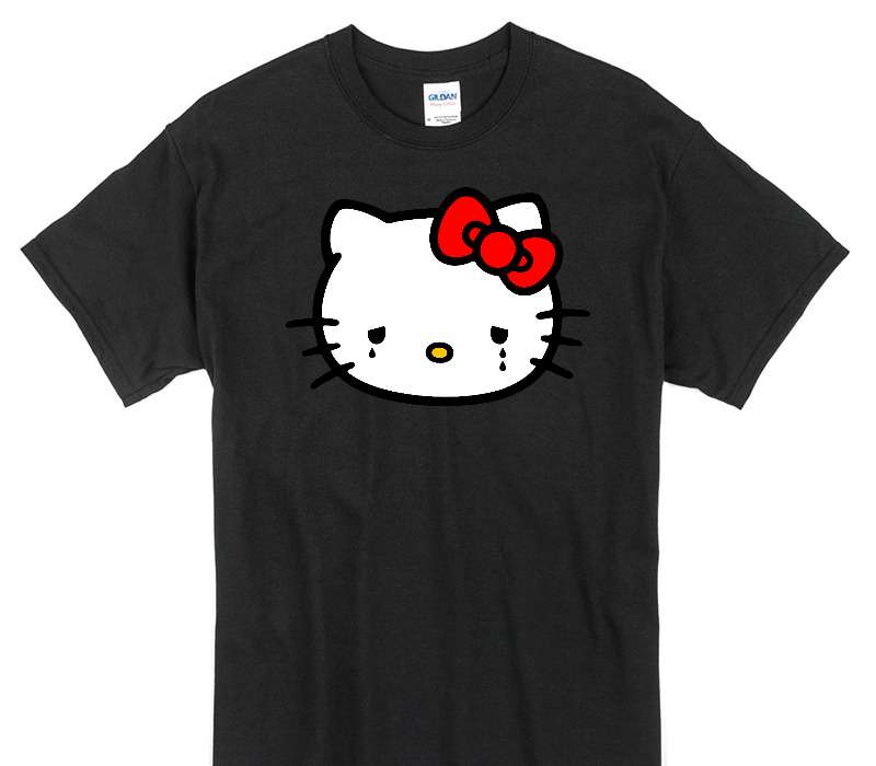 Custom Gildan 100% Cotton Black T-Shirt