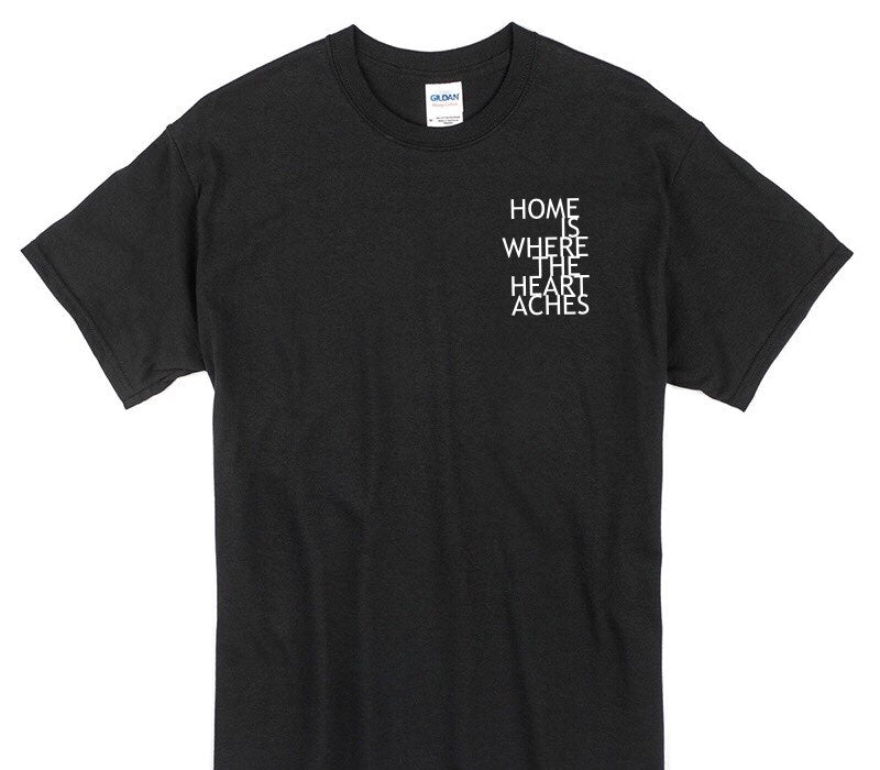 Custom Gildan 100% Cotton Black T-Shirt