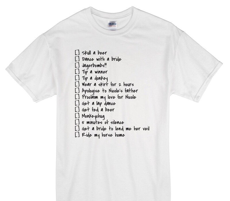 Custom Gildan 100% Cotton White T-Shirt