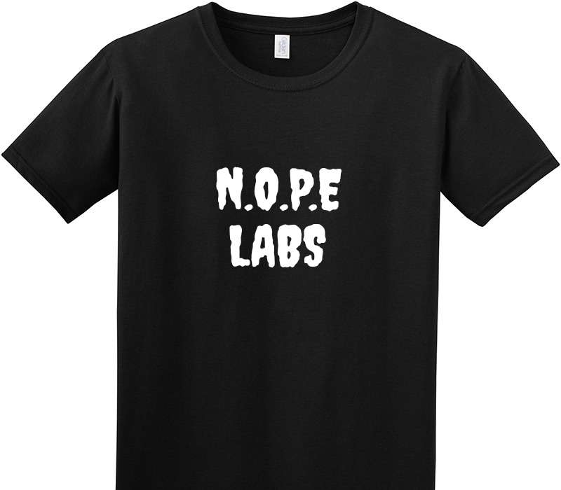 Custom Adult Soft Style 100% Cotton Black T-Shirt