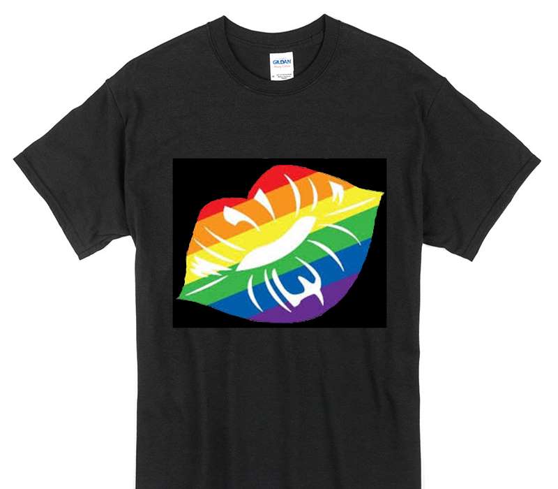 Custom Gildan 100% Cotton Black T-Shirt