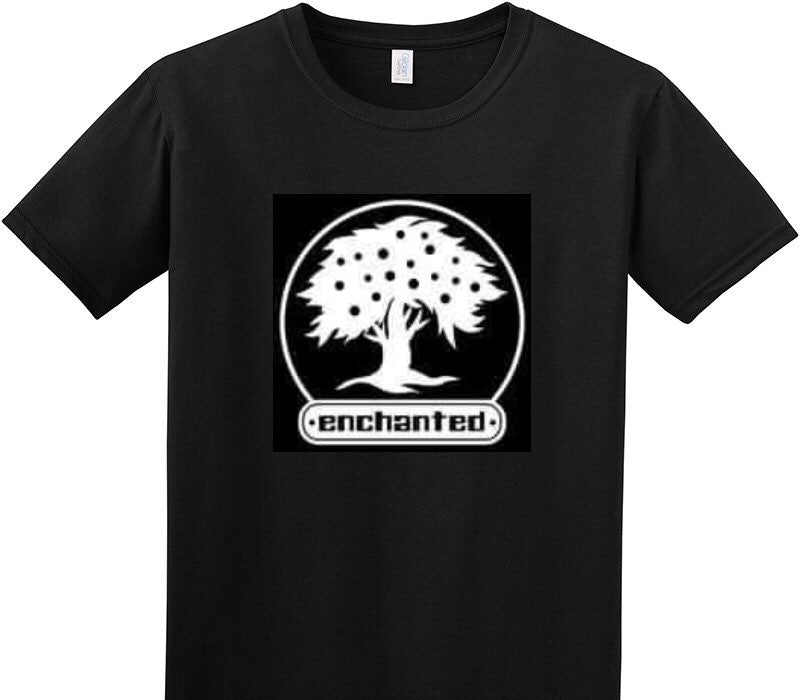 Custom Adult Soft Style 100% Cotton Black T-Shirt