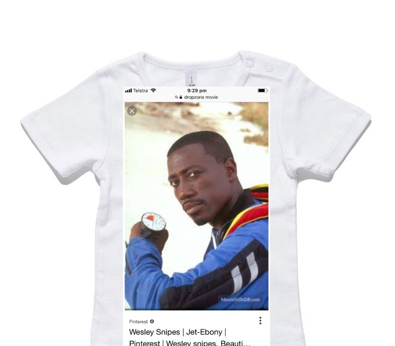 Custom AS Colour White Baby T-Shirt