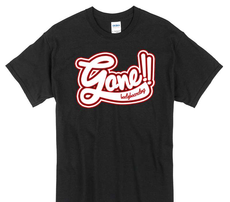Custom Gildan 100% Cotton Black T-Shirt