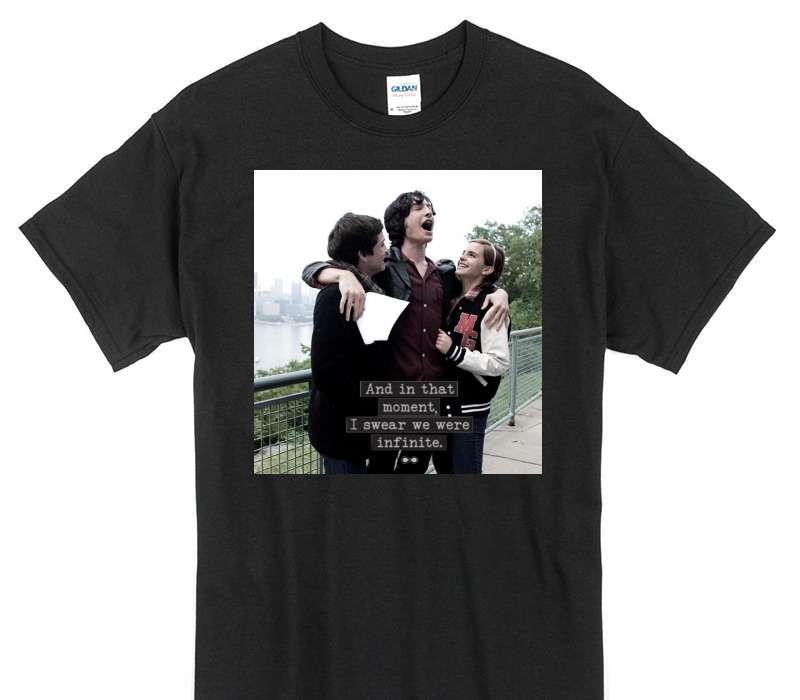 Custom Gildan 100% Cotton Black T-Shirt