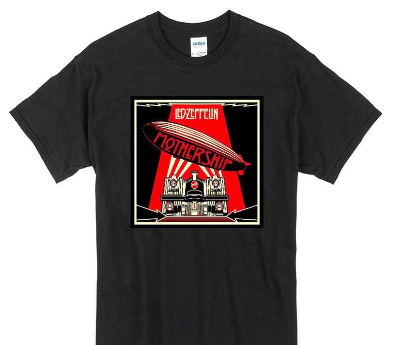 Custom Gildan 100% Cotton Black T-Shirt