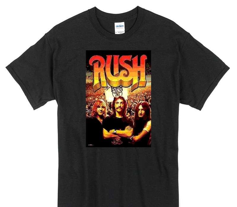 Custom Gildan 100% Cotton Black T-Shirt
