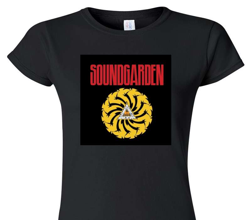 Custom Womens Soft Style 100% Cotton Black T-Shirt