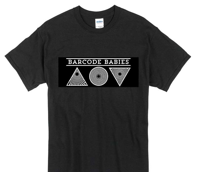 Custom Gildan 100% Cotton Black T-Shirt