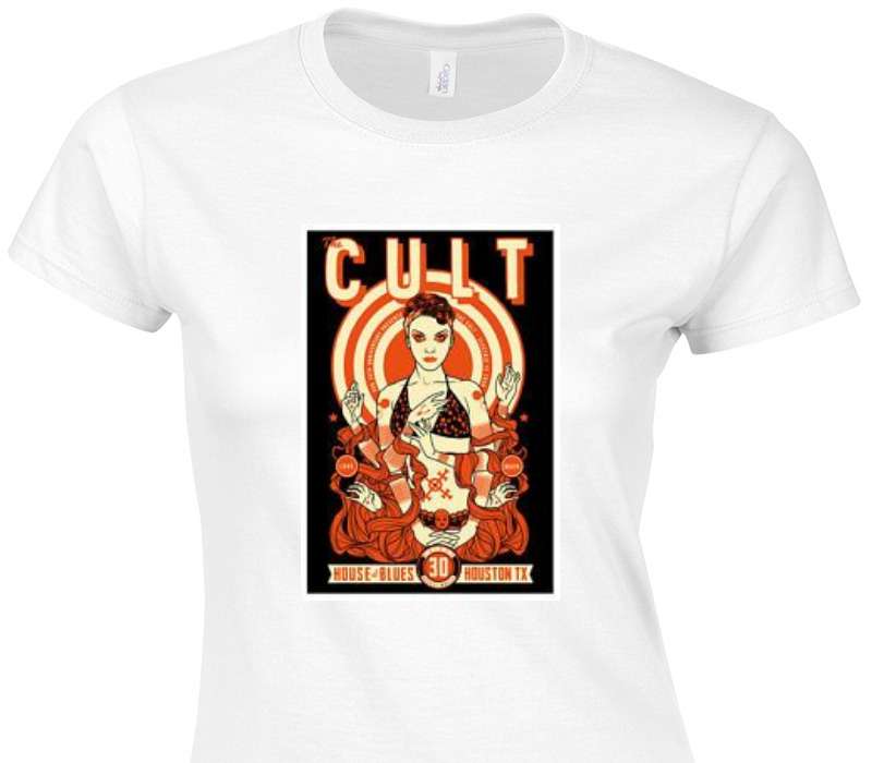 Custom Womens Soft Style 100% Cotton White T-Shirt