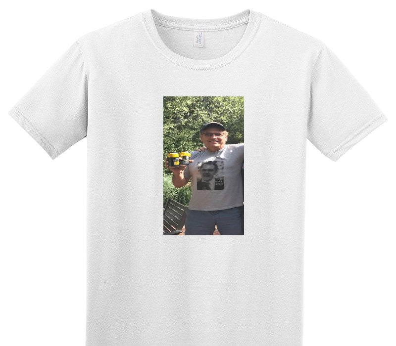 Custom Adult Soft Style 100% Cotton White T-Shirt