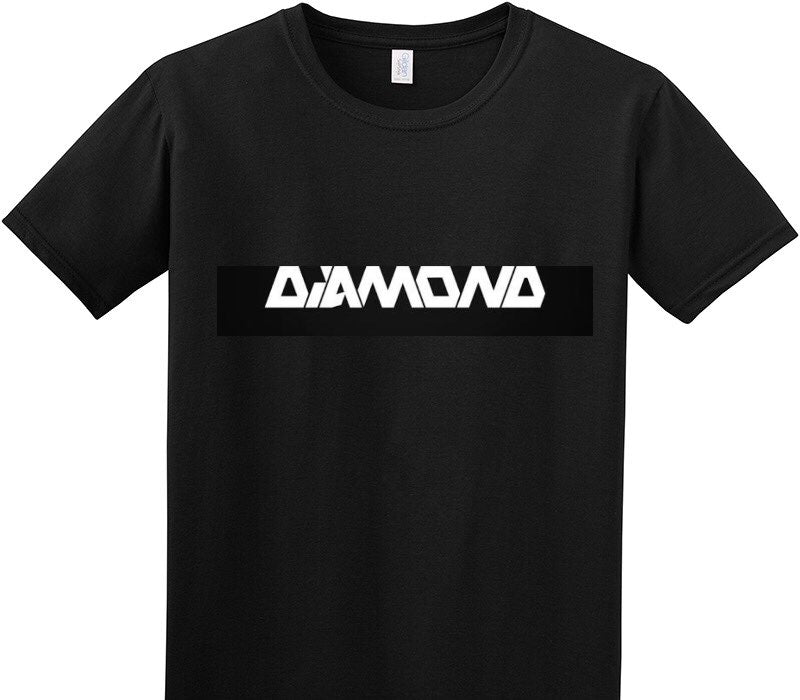 Custom Adult Soft Style 100% Cotton Black T-Shirt