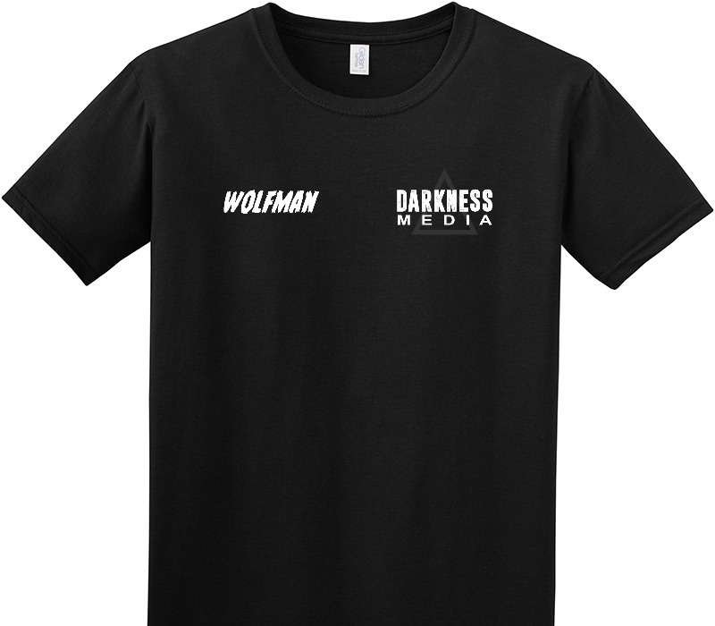 Custom Adult Soft Style 100% Cotton Black T-Shirt