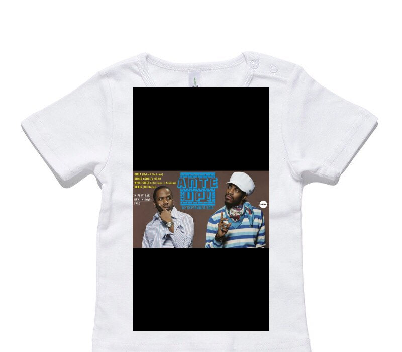Custom AS Colour White Baby T-Shirt