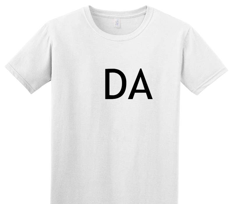 Custom Adult Soft Style 100% Cotton White T-Shirt
