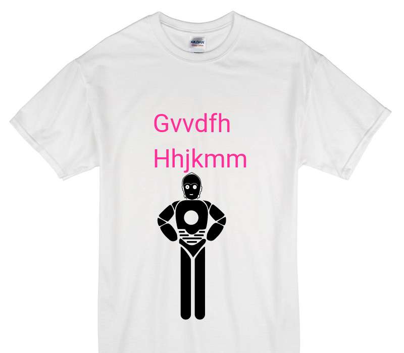 Custom Gildan 100% Cotton White T-Shirt