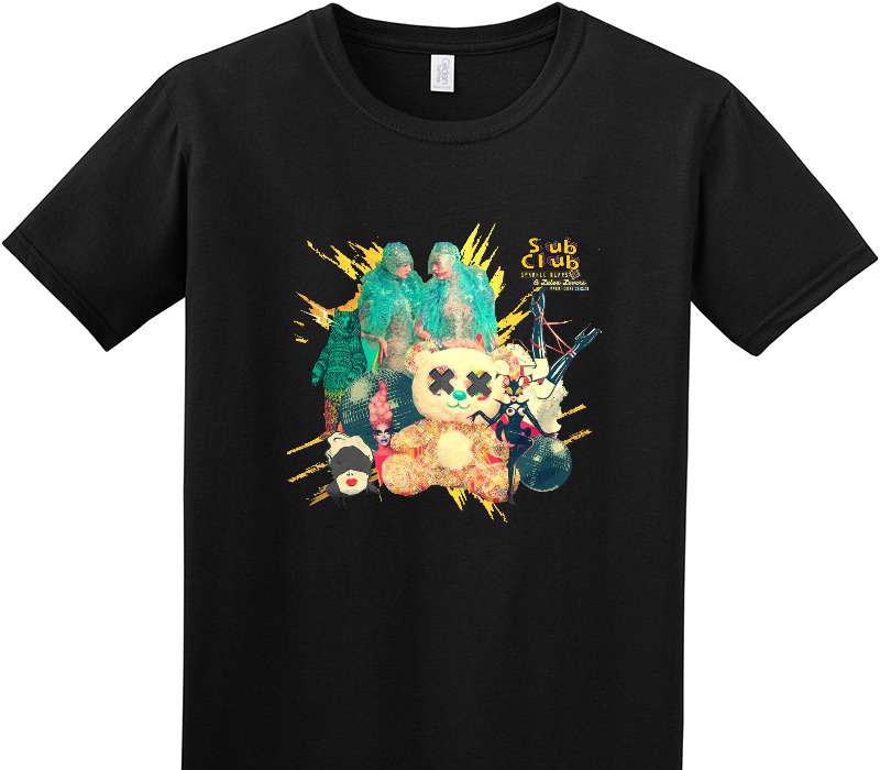 Custom Adult Soft Style 100% Cotton Black T-Shirt