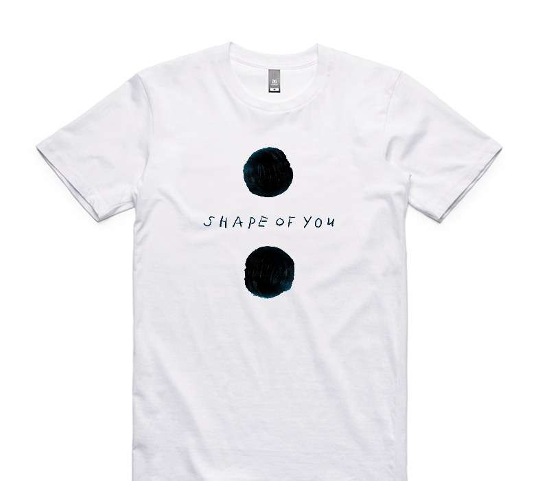 Custom AS Colour 100% Cotton White T-Shirt