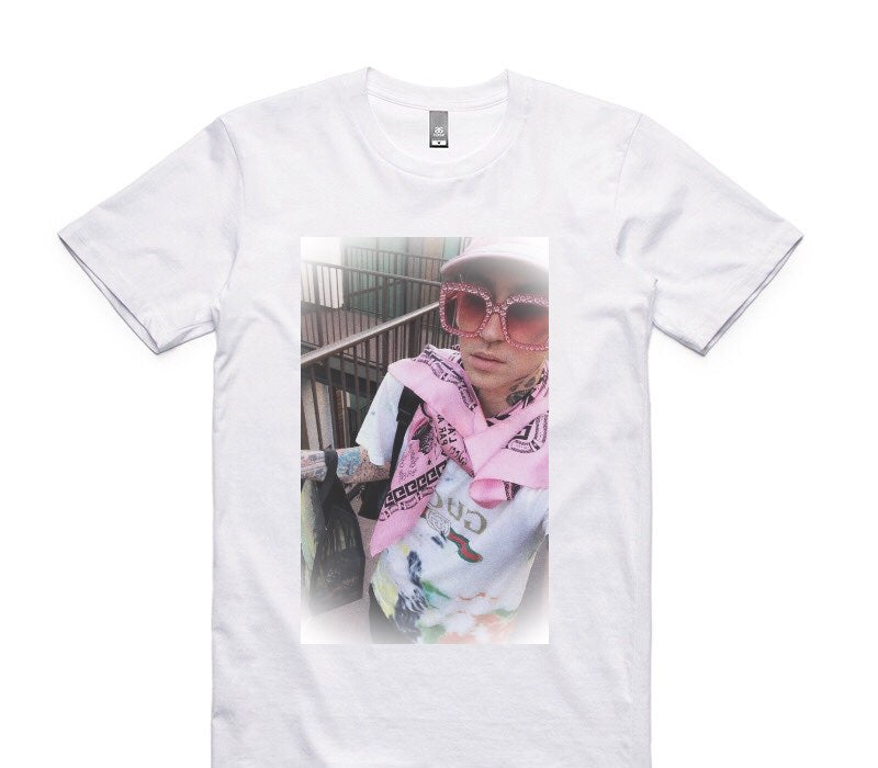 Custom AS Colour 100% Cotton White T-Shirt