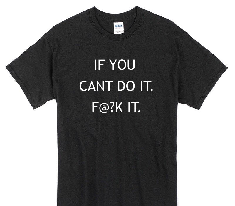 Custom Gildan 100% Cotton Black T-Shirt
