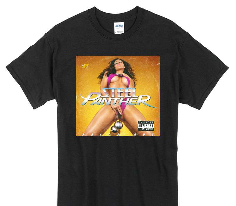 Custom Gildan 100% Cotton Black T-Shirt