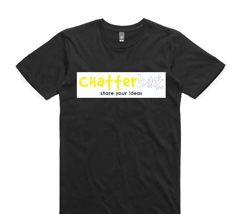 Custom AS Colour 100% Cotton Black T-Shirt