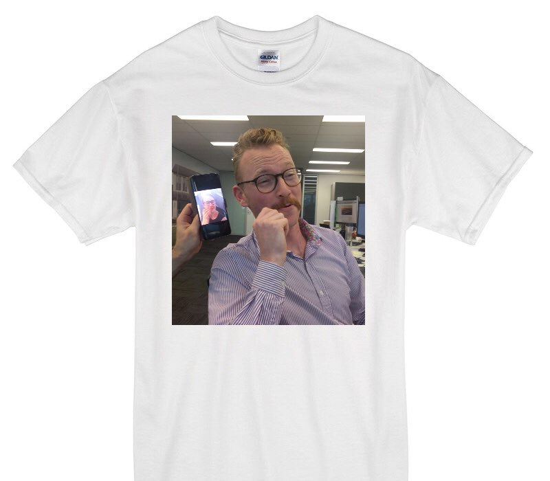 Custom Gildan 100% Cotton White T-Shirt