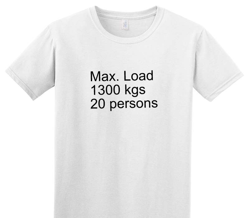 Custom Adult Soft Style 100% Cotton White T-Shirt