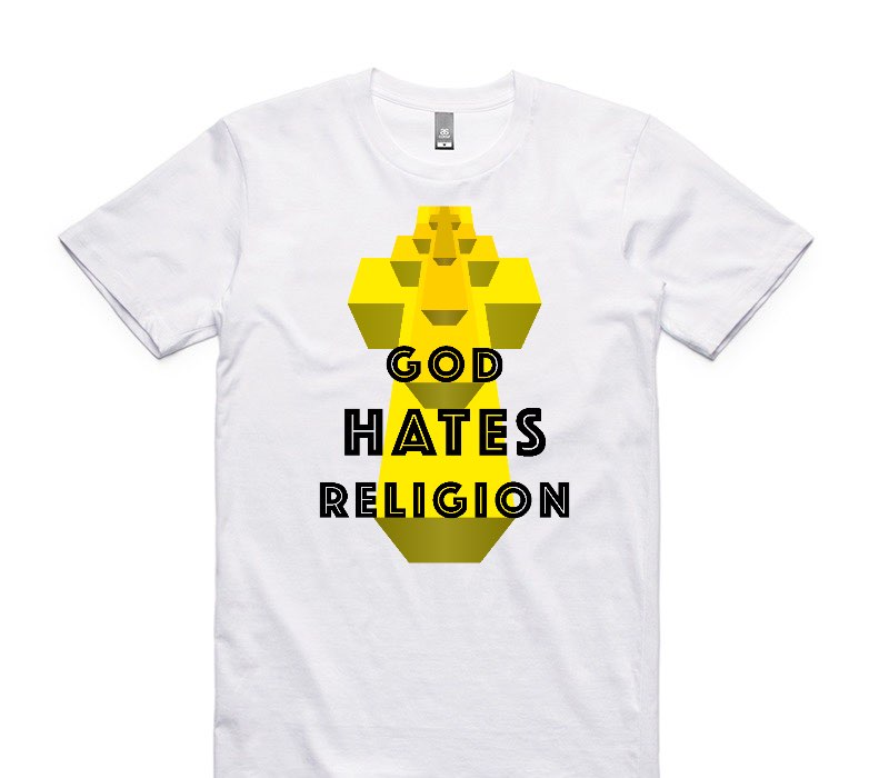 Custom AS Colour 100% Cotton White T-Shirt