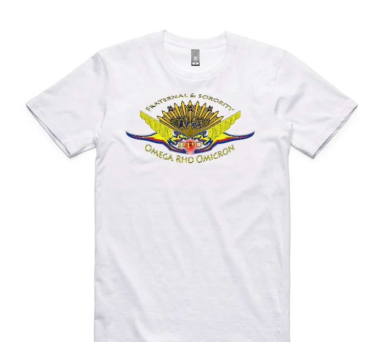 Custom AS Colour 100% Cotton White T-Shirt