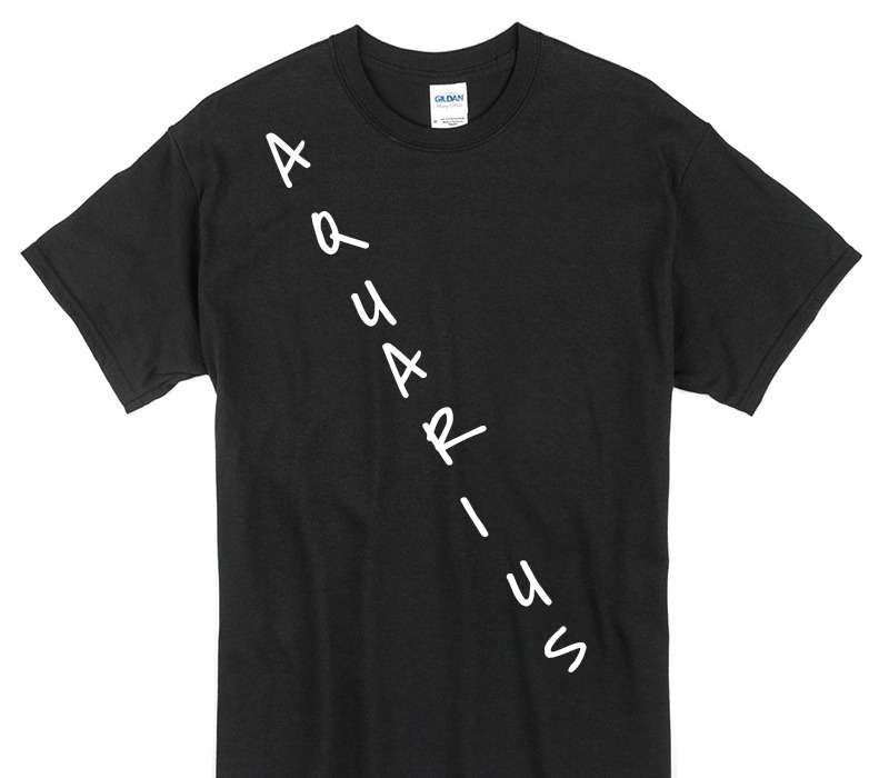 Custom Gildan 100% Cotton Black T-Shirt