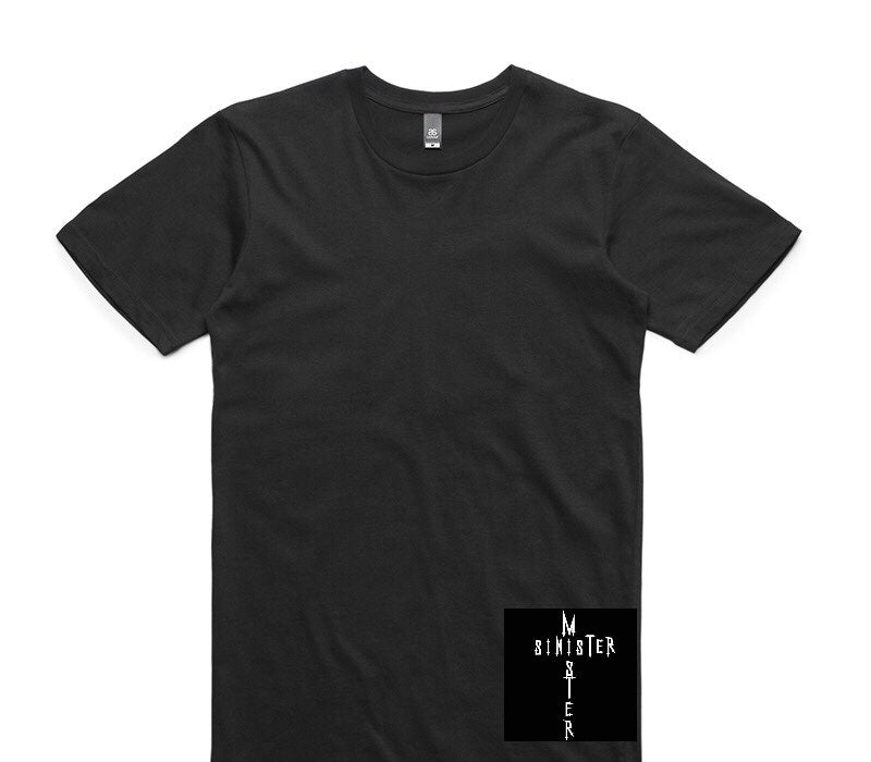 Custom AS Colour 100% Cotton Black T-Shirt