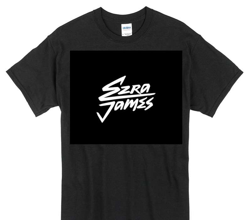 Custom Gildan 100% Cotton Black T-Shirt