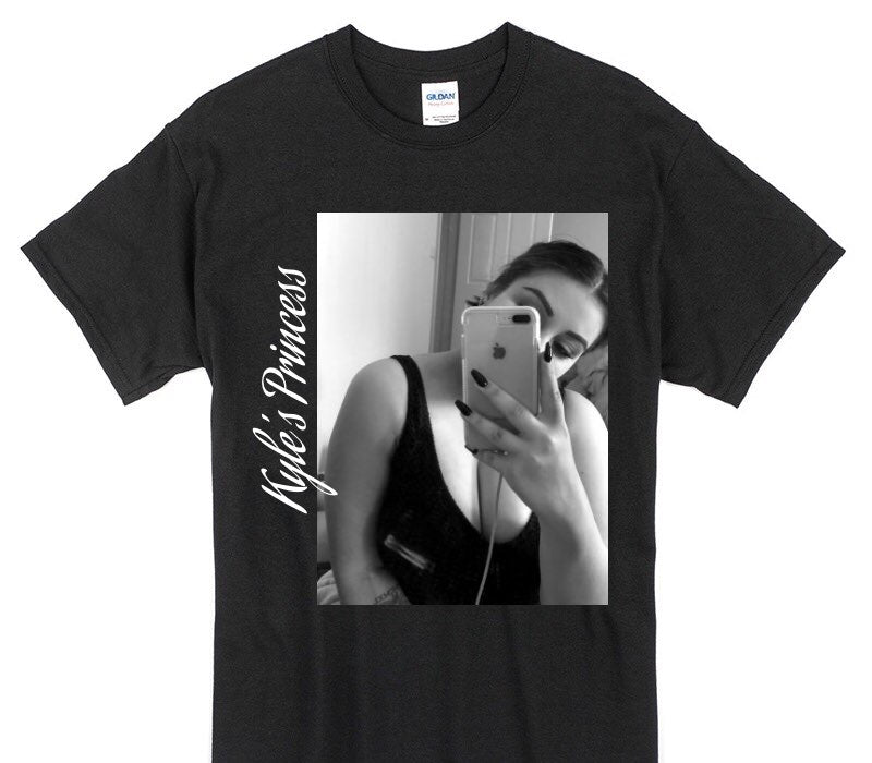 Custom Gildan 100% Cotton Black T-Shirt