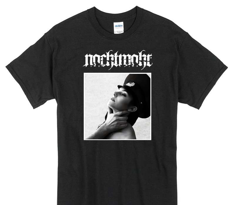 Custom Gildan 100% Cotton Black T-Shirt
