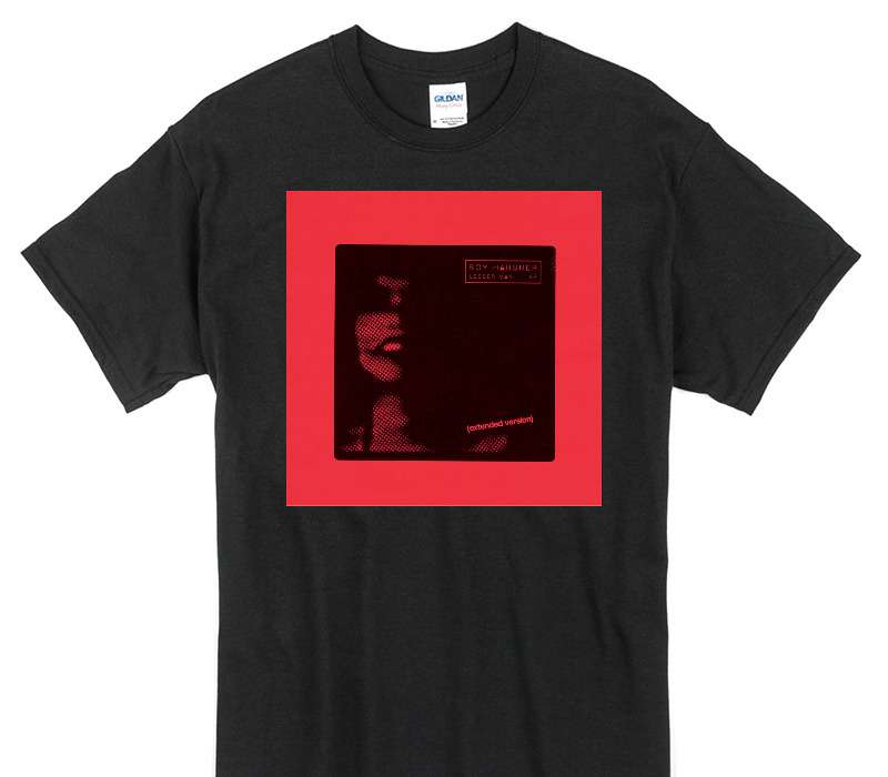 Custom Gildan 100% Cotton Black T-Shirt