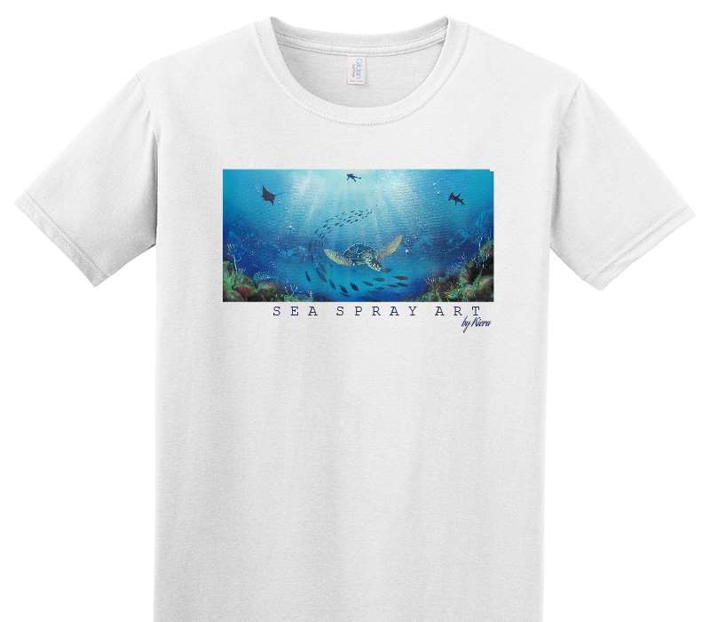 Custom Adult Soft Style 100% Cotton White T-Shirt