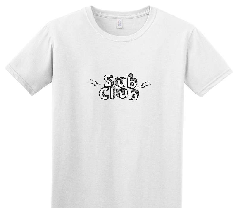 Custom Adult Soft Style 100% Cotton White T-Shirt