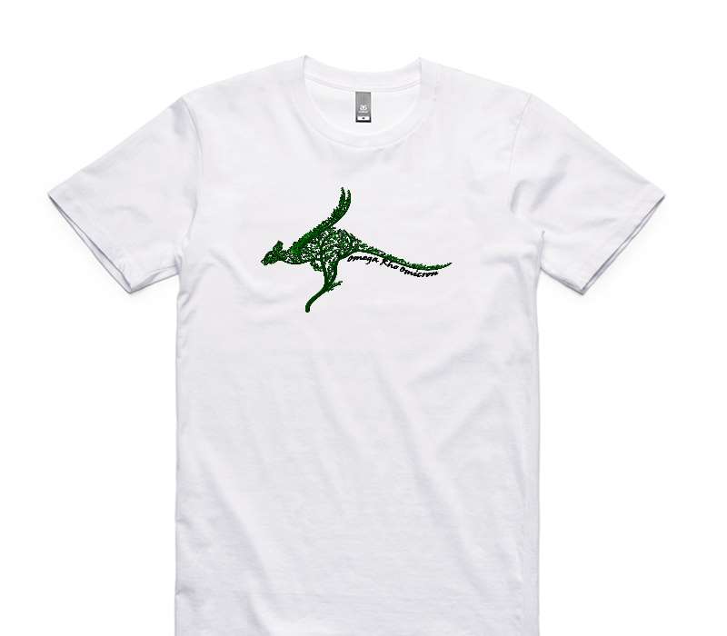 Custom AS Colour 100% Cotton White T-Shirt