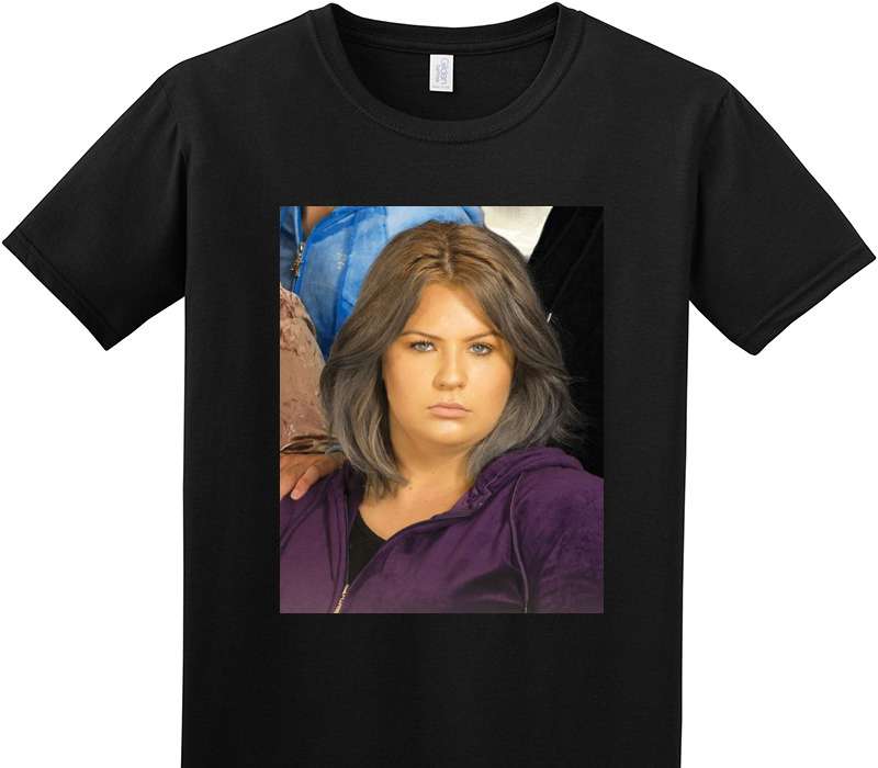Custom Adult Soft Style 100% Cotton Black T-Shirt
