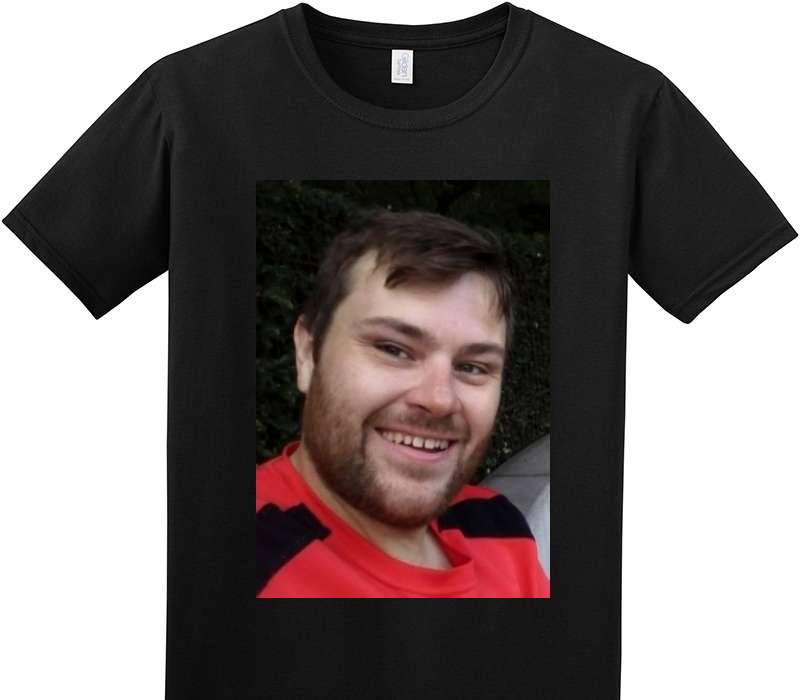 Custom Adult Soft Style 100% Cotton Black T-Shirt